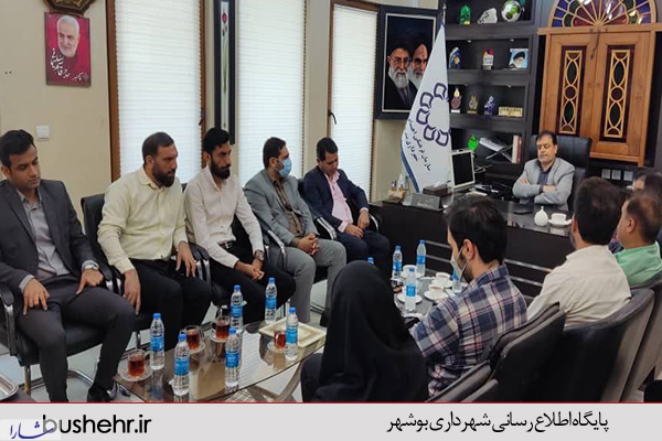 مدیران سازمان فرهنگی، اجتماعی و ورزشی و روابط‌عمومی شهرداری بوشهر معارفه شدند